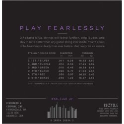 D'Addario NYXL1149-3P - NYXL 3-D pack 011 - 049